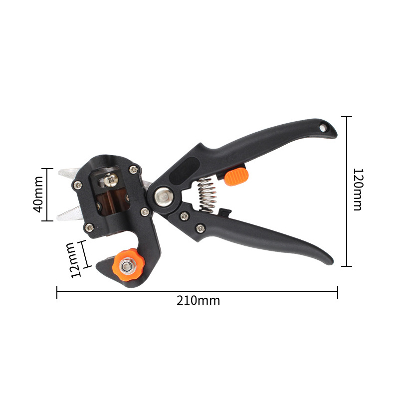Multifunctional Fruit Tree Grafting Device Garden Seedling Grafting Pruning Scissors Gardening Tools Set for Pruning Flowers