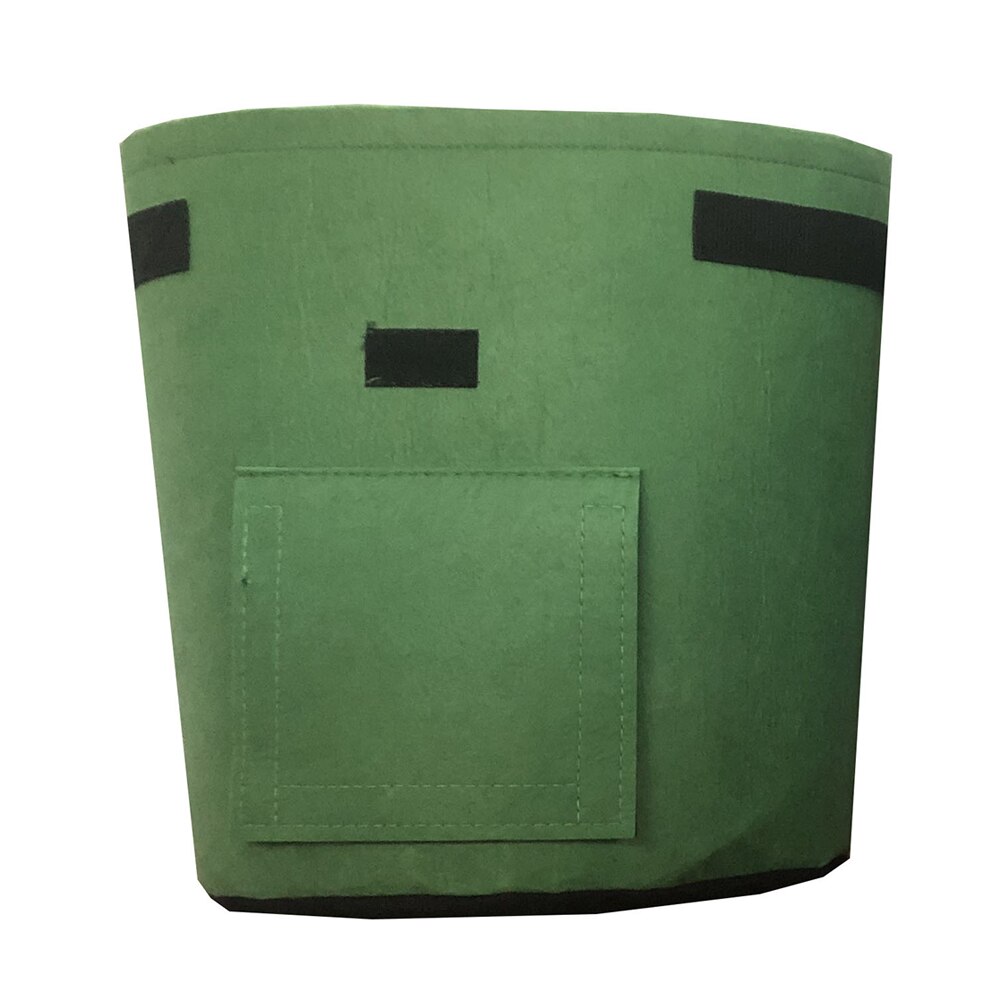 Gemüse Pflanzung Wachsen Tasche DIY Kartoffel Wachsen Pflanzer Tuch Tomaten Blume Pflanzen Container Taschen Verdicken Hof Topf Garten Liefert: Gras Grün-10Gallone