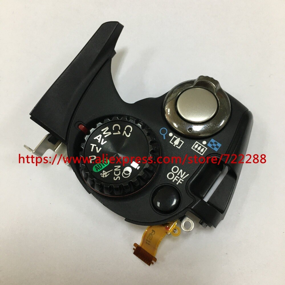 Reparatie Deel Voor Canon SX40 HS PC1680 Top Cover Zoom Release Knop Mode Dial CM1-7144-000