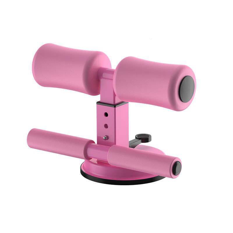 Sit Up Assistant allenamento addominale Core Sit Up Bar Fitness Sit Up attrezzature per esercizi aspirazione portatile Sport Gym -40: Pink Parallel bars