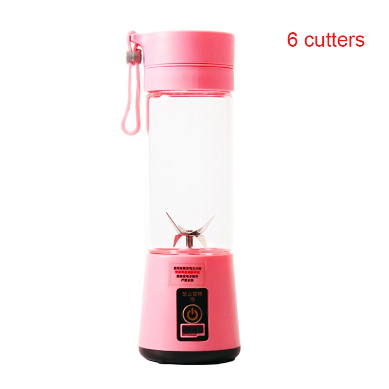 Portable Electric Fruit Citrus Juicer Bottle Handheld Smoothie Maker Juice Blender GR5