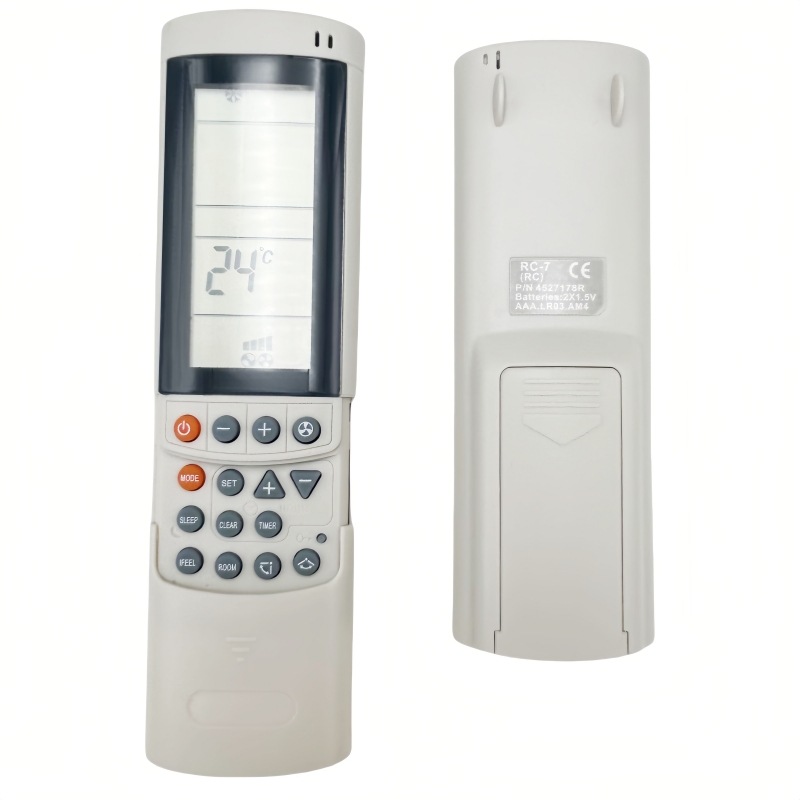 Telecomando AC RC7 RC-7 Per ELECTRA, Airwell, Emailair, Elco Condizionatore. Compatibile con telecomando RC3, RC-4, RC4 (RC), RC4 (RCL), RC5, RC-7 (RC).