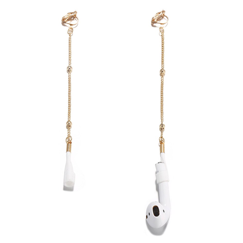 Anti-Perso Orecchio Orecchini a clip Auricolare Protector Creativo del Trasduttore Auricolare Accessori Unisex Orecchini Per Airpods 1/2/3 Pro: 7