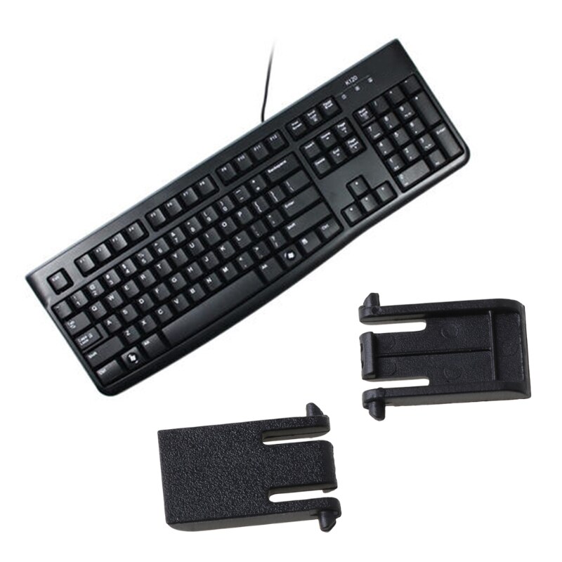 2Pcs Keyboard Bracket Leg Stand for logitech K120 Keyboard Repair Parts