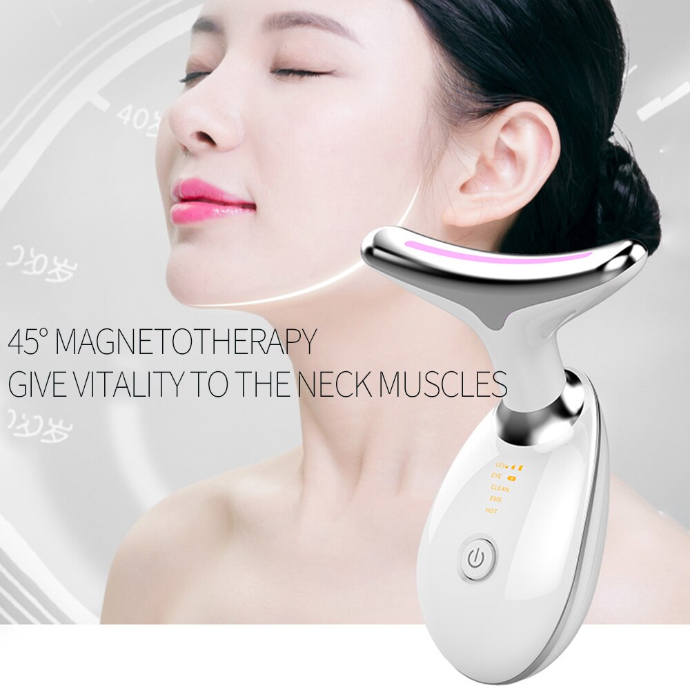 Facial Massager Anti Wrinkles Tightening & Lifting Facial Beauty Device Electric Face Neck Skin rejuvenation Massage Machine