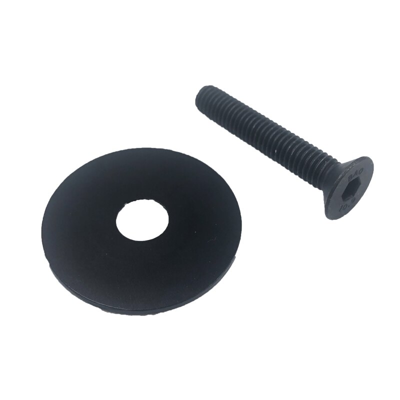 Bicycle Stem Carbon Top Cap MTB Road Bike For 28.6mm Fork Tube Carbon Fibre Headset Cap Cover