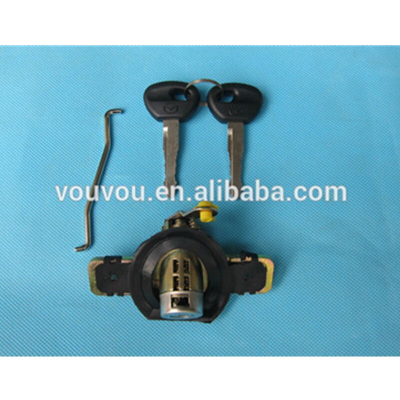 Car body trunk lid lock latch key set for Mazda 323 family protege 1998-2003