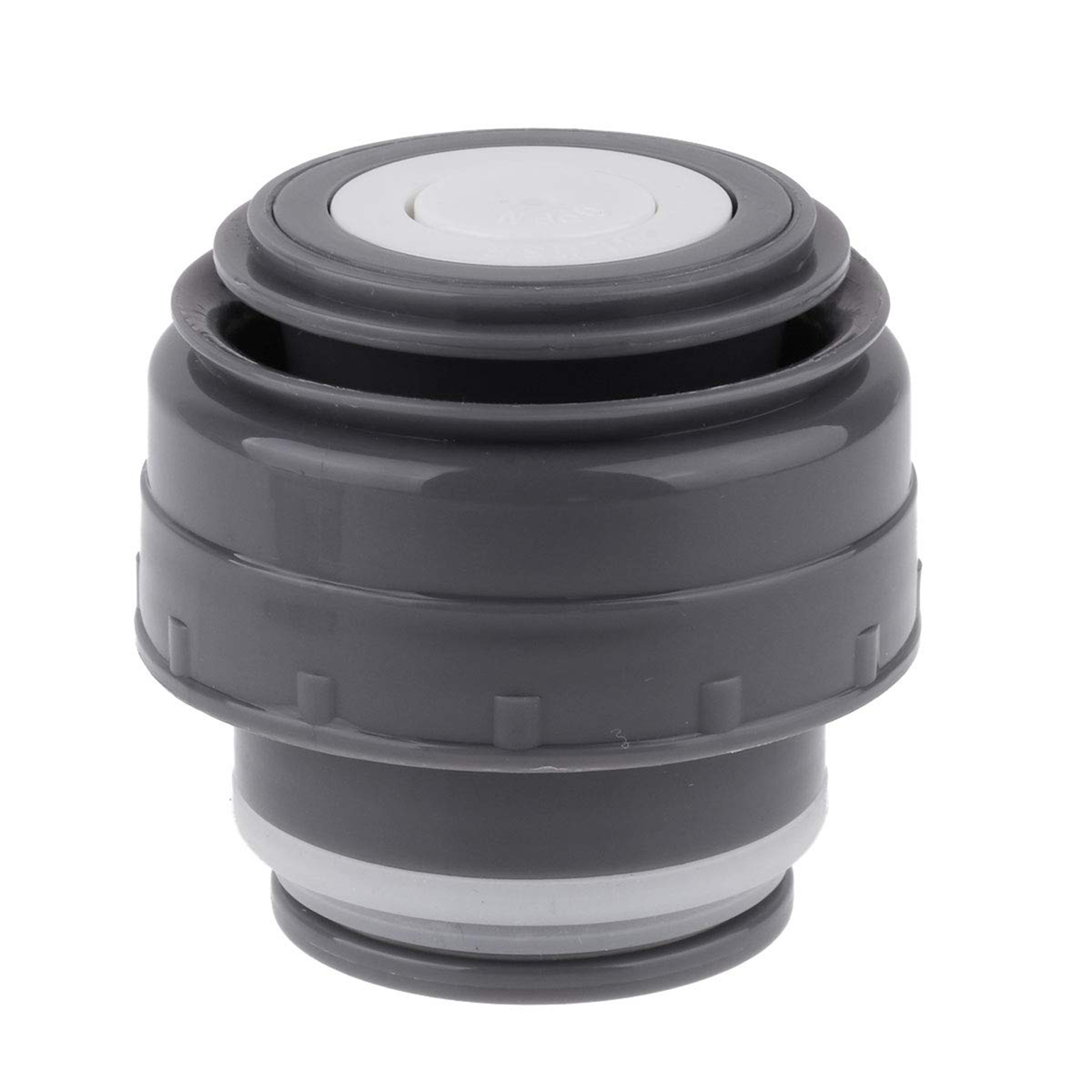 Tapa de termo de 45/52mm, cubierta de repuesto para termos, tapón de taza aislado para viajes al aire libre, botella de agua potable, tapa interior sellada: Amarillo claro