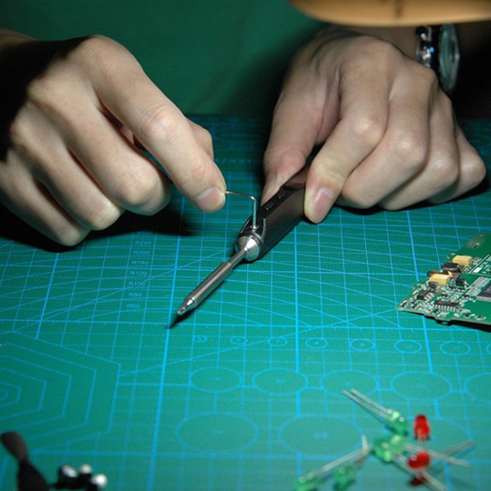 TS100 65W Mini Station de fer à souder électrique écran OLED numérique température réglable avec pointe de soudure