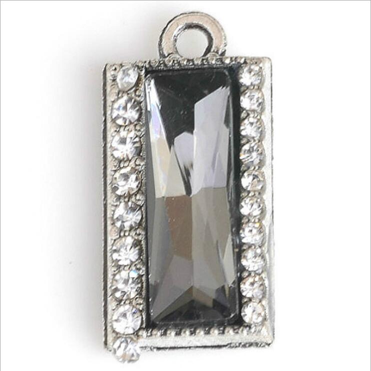 10pcs/lot antique gold alloy buttons flat back rhinestone embellishment buttons crafts