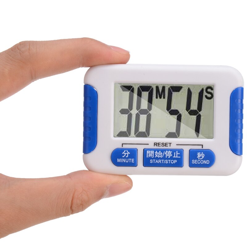 Multifunctional Digital Kitchen Timer LCD Screen Cooking Countdown Alarm Stopwatch Home Cooking Baking Kitchen Accessories