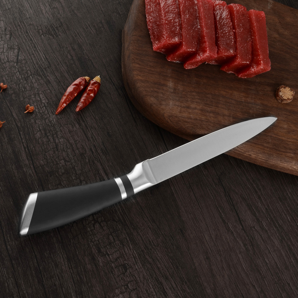 Handgjorda knivar i rostfritt stål köksknivar tillbehör japansk kock frukt verktyg santoku kock skivning bröd kniv set