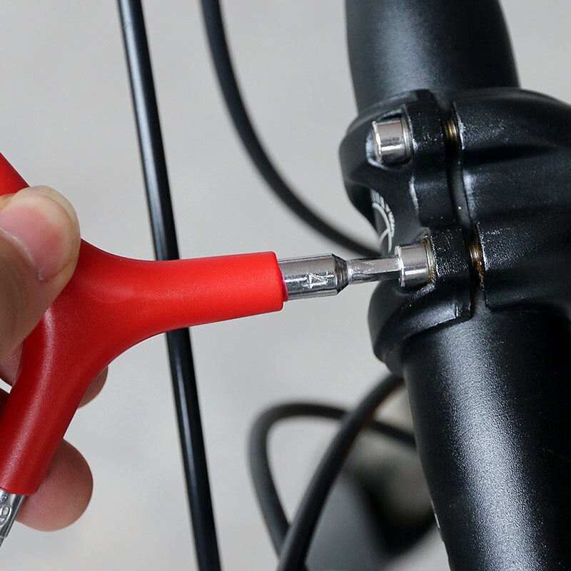 Y-muotoinen kuusioavain polkupyörä 3 -tie 4/5/6mm -avainpyörä kuusiokoloavain työkalut kuusikulmainen huoltokorjausavaimet mtb road tol -110