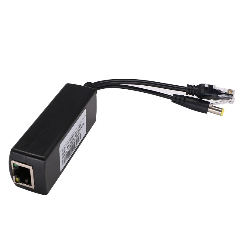 48V to 5V 12V Active Isolated PoE Spliter IEEE802.3af/at 12v Waterproof Gigabit poe splitter 5v Micro USB poe