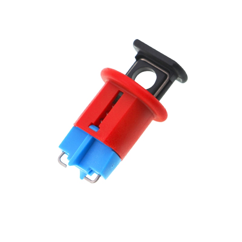 Small miniature circuit breaker lock Industrial 1P Electric Air Switch Energy Isolation Lock Pin stitching inward LOTO Safety lo