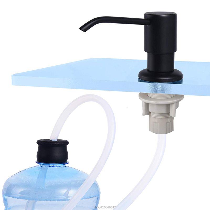 Countertop Built in Soap Dispenser Dish Soap Dispenser for Kitchen Sink Removable Dishwashing Liquid Press Pump Head Kit A9 22