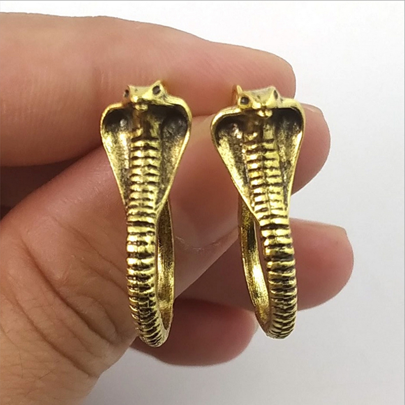 Egyptiske cobra øreringe , slange øreringe , egyptiske smykker øreringe til kvinder smykker kvinder egypten