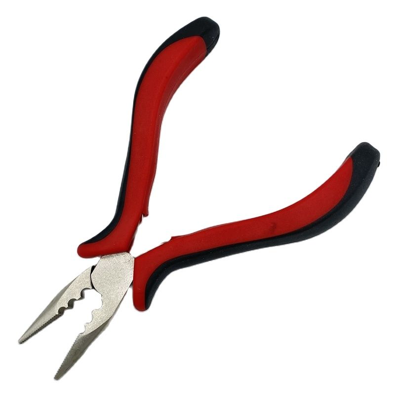 10 PCS red 3 holes hair extension plier salon equipment hair extension clamp