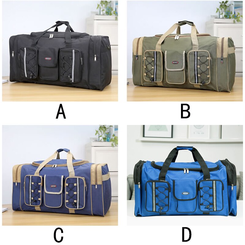 Grote Capaciteit Mannen Reistas Weekend Vrouwen Waterdichte Polyester Hand Bagage Grote Zak Mannelijke Reizen Duffle Zakken Verpakking cubes