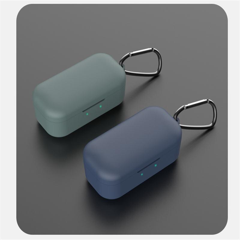 FIFATA Silicone Case Cover Earphone Shell For QCY T5 Wireless Bluetooth Headphone Frame Charging Box Protective Cases For Qcy T5