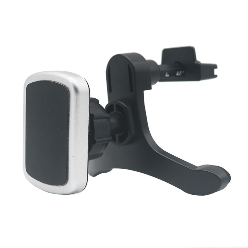 Magnetic Car Air Vent Mount Mobile Phone Holder Car Kit Magnet For iPhone X 7 8 Plus Universal Smartphone Holder with Cable Clip