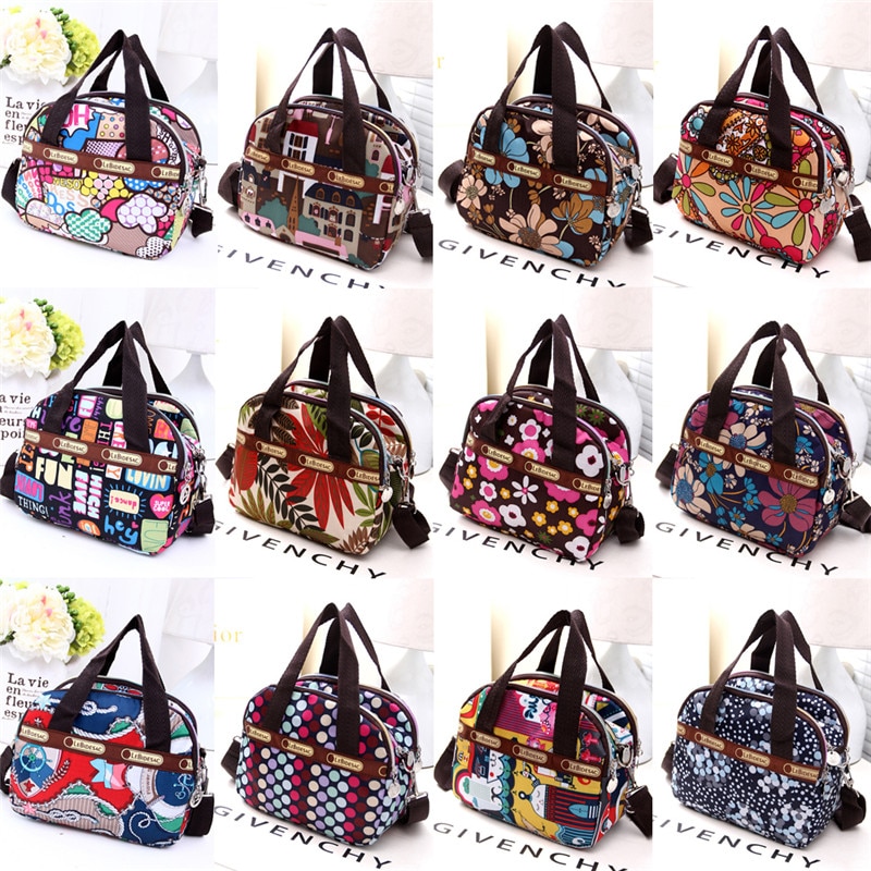 12 Colors Women Multi Pocket Handbag Ladies Hobo Bags Shoulder Bag Colorful Totes