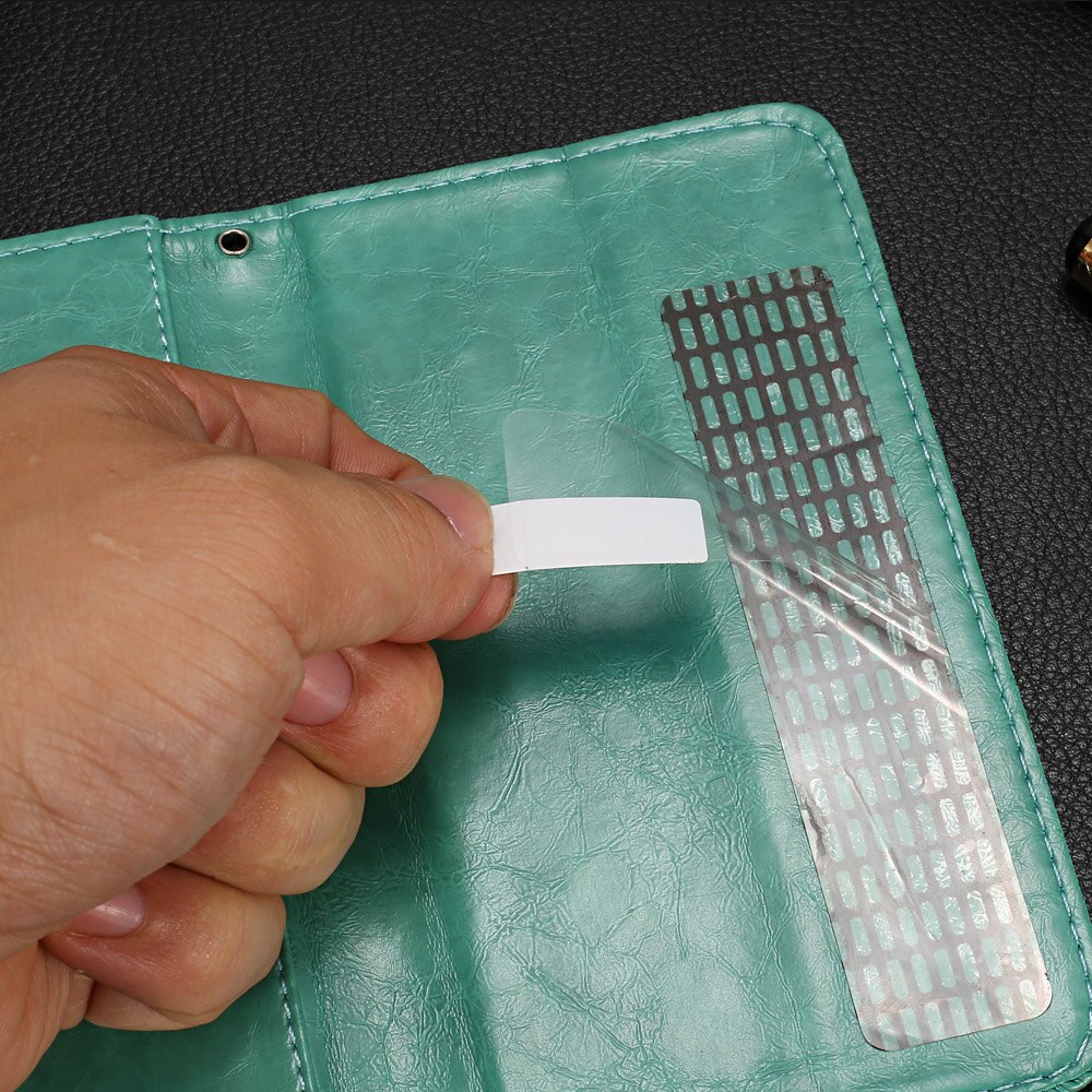 Vintage portemonnee flip case voor dns  s4505 s4505m case met riemstandaard luxe pu leren hoes fundas