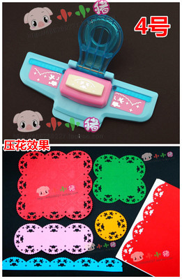 Pappersstansare hantverk kantstämpel (1pc kantstans +1pc kant spetsstans assistent) scrapbooking slag