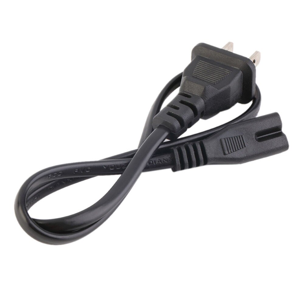 Power Cords AC Netzteil Adapter Kabel Kabel Anschlüsse 2 pin 2-prong 50cm UNS Stecker