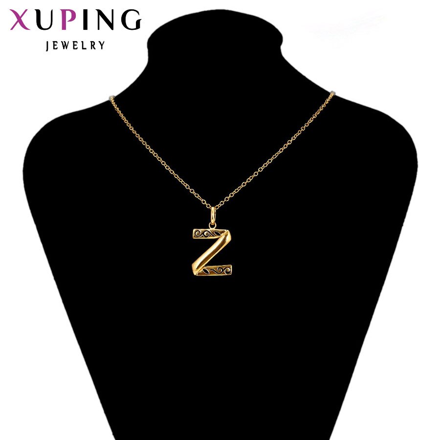 Xuping Setzt Neue Charme Frauen Gold Farbe Alphabet Schmuck Sets Große Förderung S26, 2-63232