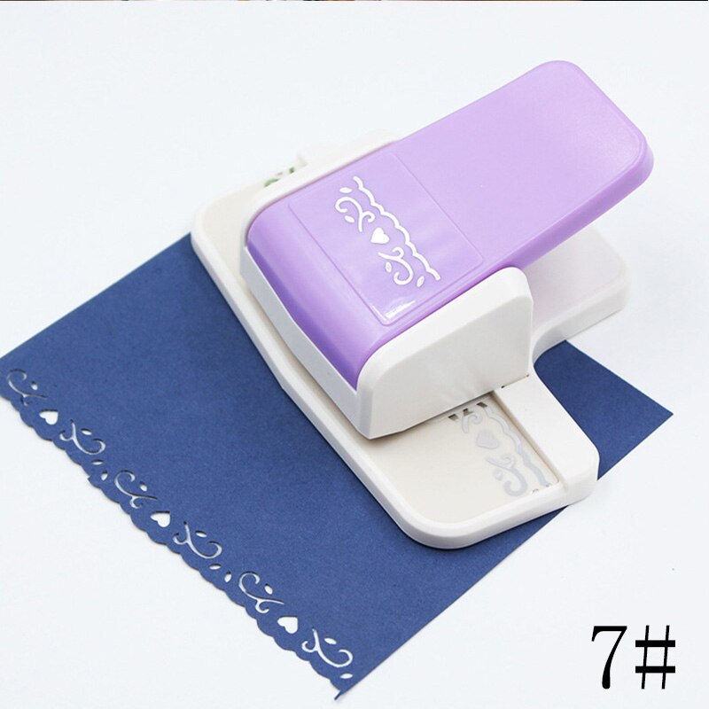 Border Punches Decorative Lace Edges Scroll Punch Embossing for Scrapbook Cards YE: 07