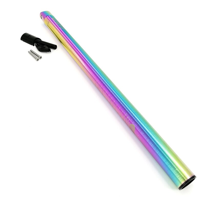 Litepro 412 tija de sillín de bicicleta plegable 33,9mm x 600mm de titanio chapado aleación de aluminio Ultra ligero bicicleta asiento Bar BMX asiento tubo