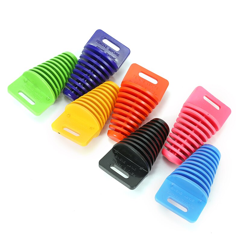 Moottoripyörän pakoputki motocross pvc 33-62mm pakoputken ilmanpoistotulppa pakoputken äänenvaimennin äänenvaimentimen pesutulpan putken suoja