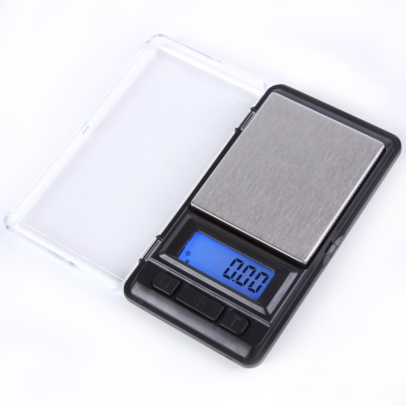 Mini Electronic Portable Jewelry Scale pocket Scales Digital Scale display of jewelry 100g/200g/500g High-precision gram scale