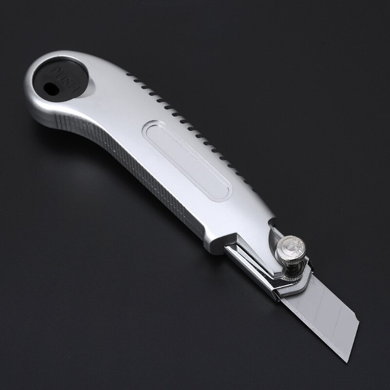 Stainless Steel Wall Paper Cutting Utility Knife Cutter Razor Blade Retractable 62KB