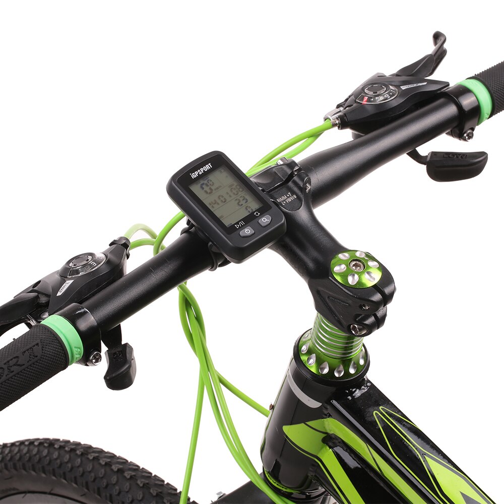 IGPSPORT vélo ordinateur Rechargeable IPX6 étanche Auto rétro-éclairage écran GPS vélo vélo ordinateur odomètre avec monture