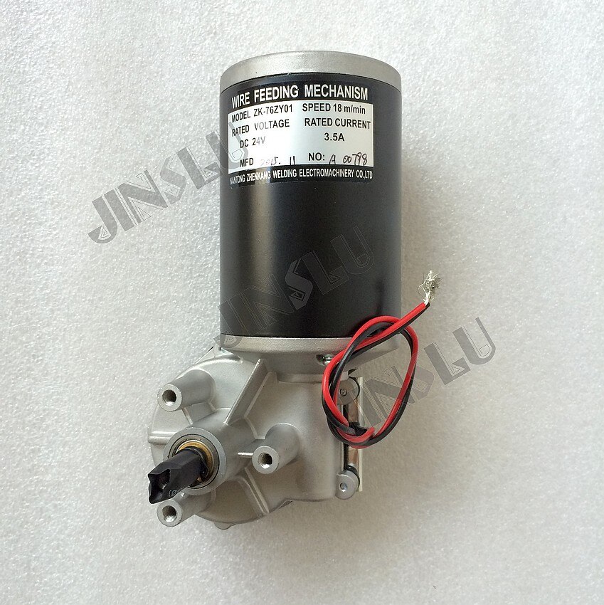 24 V DC 76ZY01 Mig drutu silnika silnik posuwu silnik podajnika drutu DC24 1.8-18 m/min 1PK wyprzedaż1