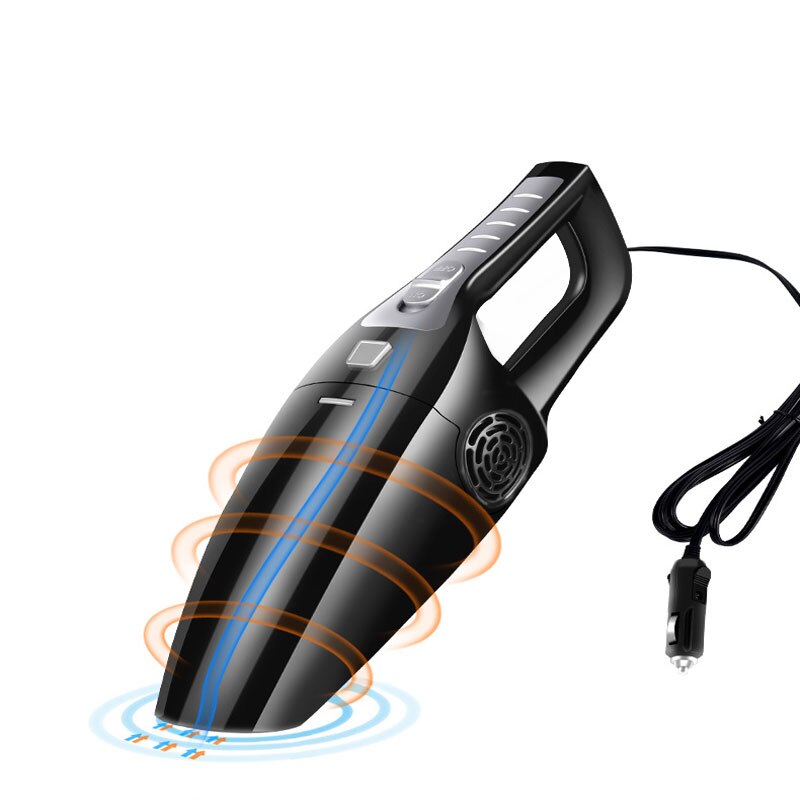 Portable Car Vacuum Cleaner 3600mbar Wet and Dry Dual Use Vacuum Cleaner For Auto Clean 120W Auto Handheld Car Interior Cleaner