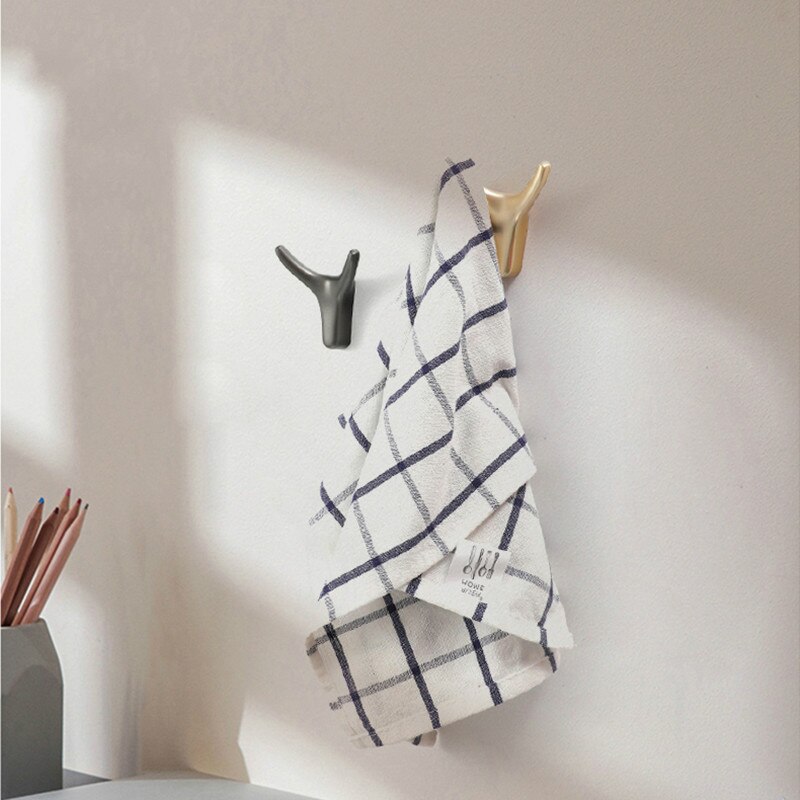 JD Zink-legierung nordisch Zauberstab Haken KleiderbüGel kleider Haken Mantel Tasche Hütte Hängen Haken Schlecht Küche Kleidung Gestelle mit Schrauben