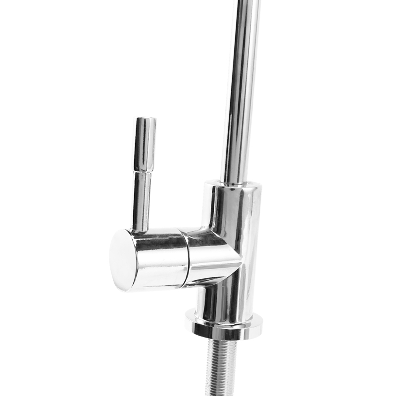 -1/4 Inch Chrome Drinking Water Filter Faucet Reverse Osmosis Sink Kitchen Tap