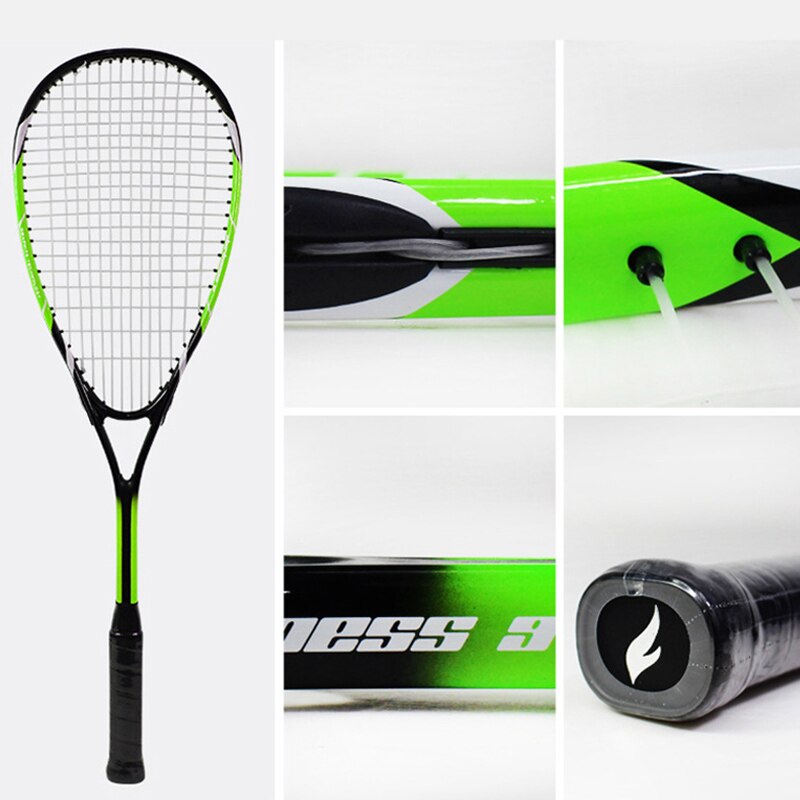 Neue Berufs Squash Schläger Schläger Aluminium Mit Carbon Faser Material Für Squash Sport Training Anfänger Mit Tragen Tasche