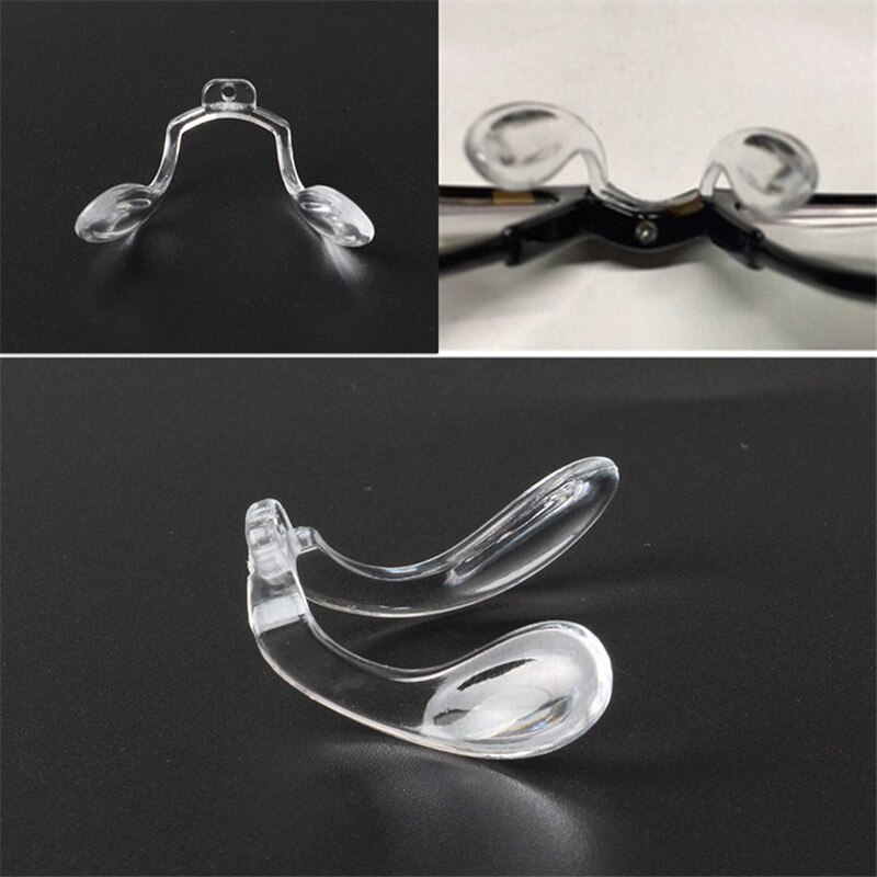 5pcs cuscinetti nasali in Silicone antiscivolo cuscinetti nasali a forma di U per occhiali occhiali da sole occhiali in vetro accessori per occhiali
