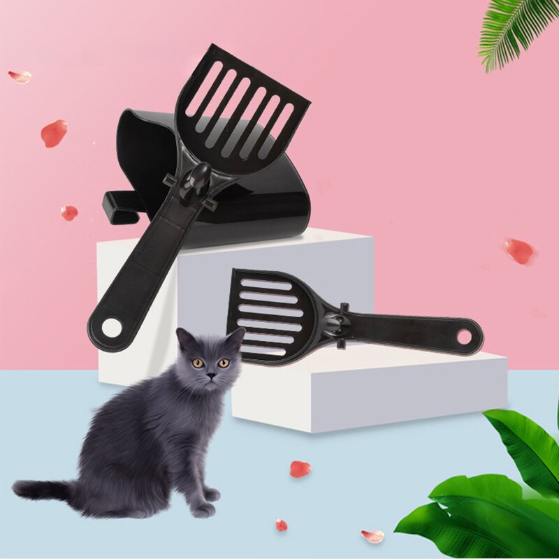 Huisdier Schoonmaakproducten Kat Plastic Kattenbakvulling Scoop Huisdier Zand Schop Schoonmaken Tool 2 Delige Set,