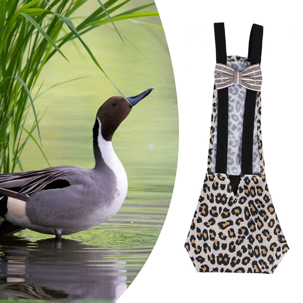 pañal para mascotas, pañal para pollos y patos, ropa de granja, lavable, portátil, tela para aves de corral con banda elástica S/M/L