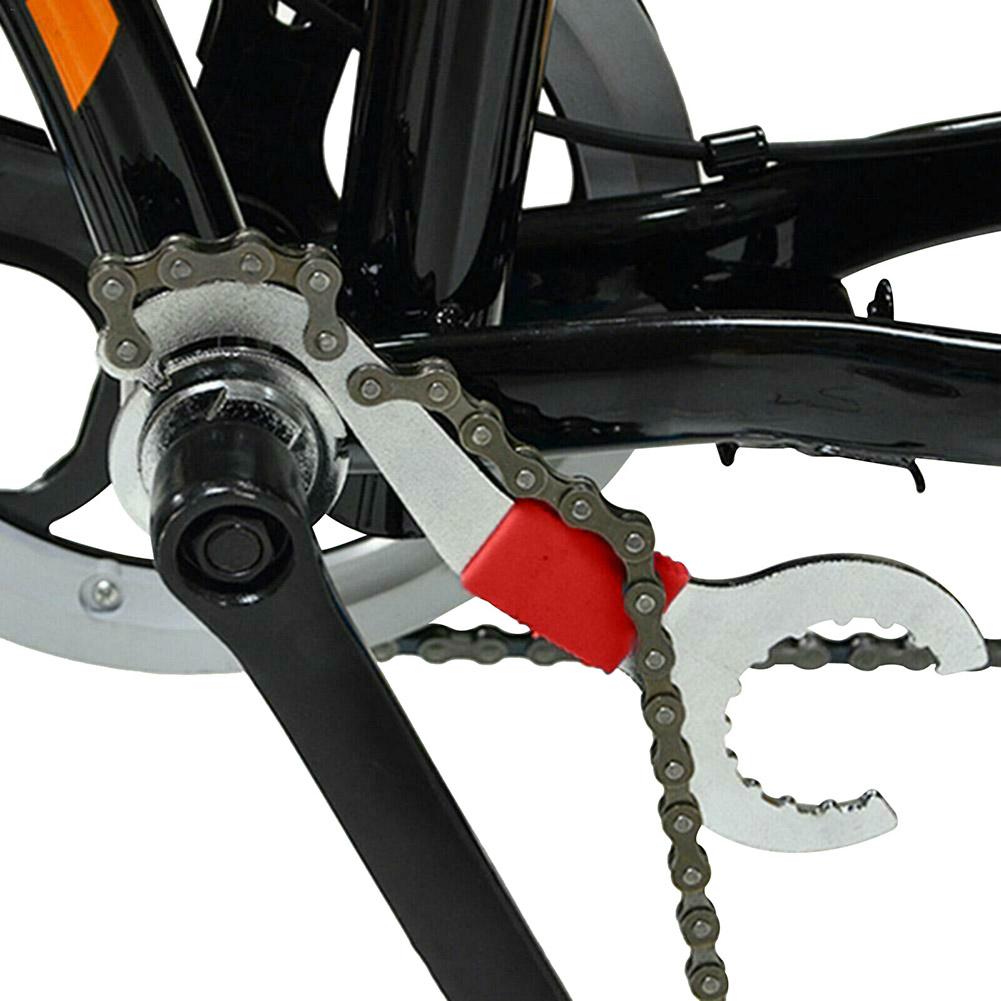 Cykel kæde kæde frihjul skruenøgle skruenøgle bundbeslag remover reparationsværktøj