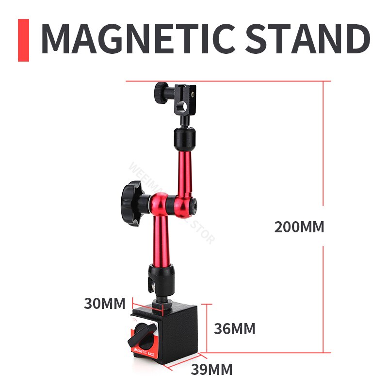Support de Table magnétique électrique universel, outil de mesure micromètre indicateur de cadran de serrage: Magnetic Base