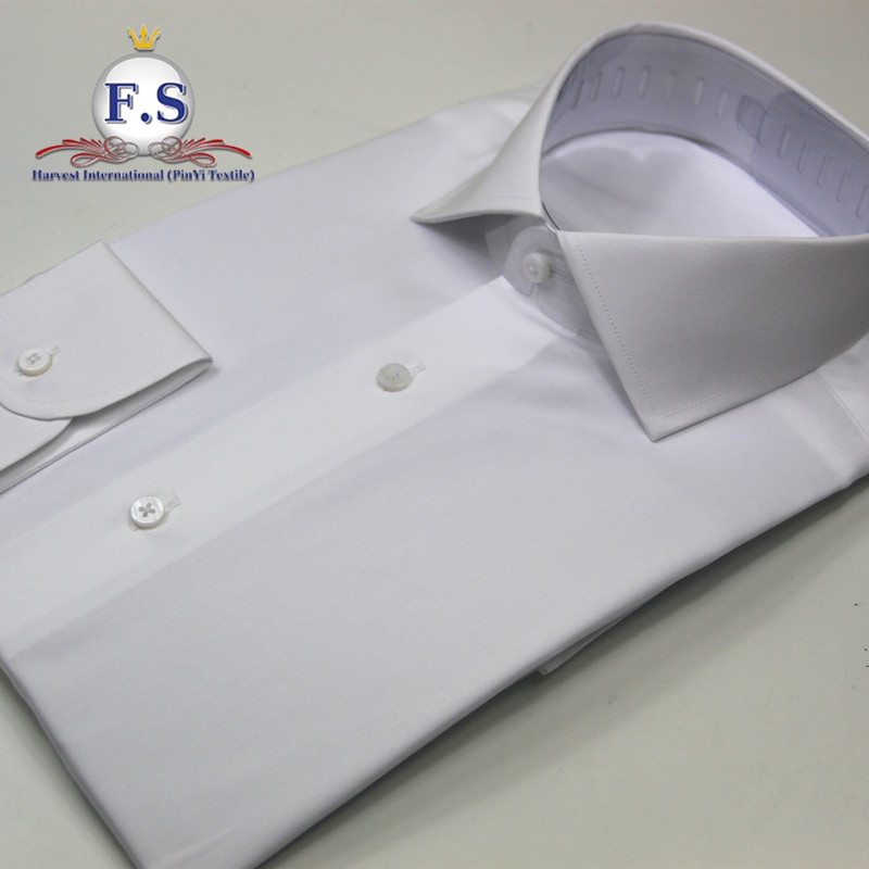 made to measure 120's popline men dress shirt with long sleeve