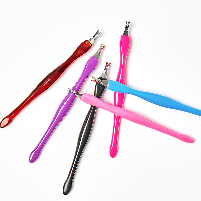 5 kpl kuolleen ihon poisto leikkuri kynsien kynsinauhojen työntö nippu ruostumaton teräs kynsien manikyyri työkalut kynsienhoitovälineet