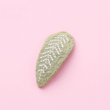 Qxmy meninas hairpins grampo de cabelo bebê pino crianças doces cor headwear crianças acessórios bonitos bandana: green white