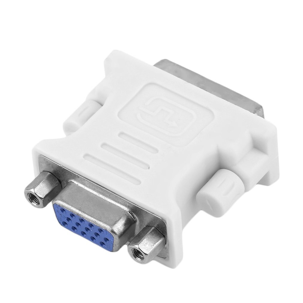 Gold plated ATI DVI to vga connector DVI-I(A/D) to VGA male to female 24+5 pin to 15 Pin Adapter Convert
